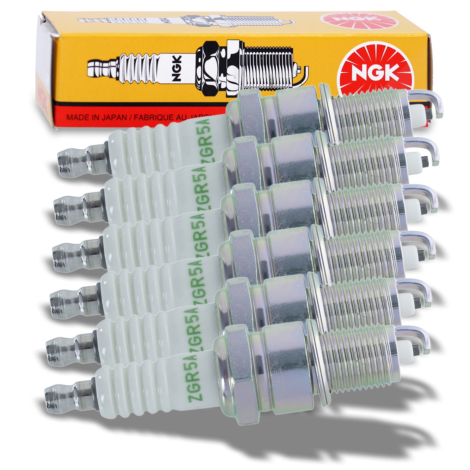 Ngk 6x Zündkerze V-Line [Hersteller-Nr. 2941] für BMW