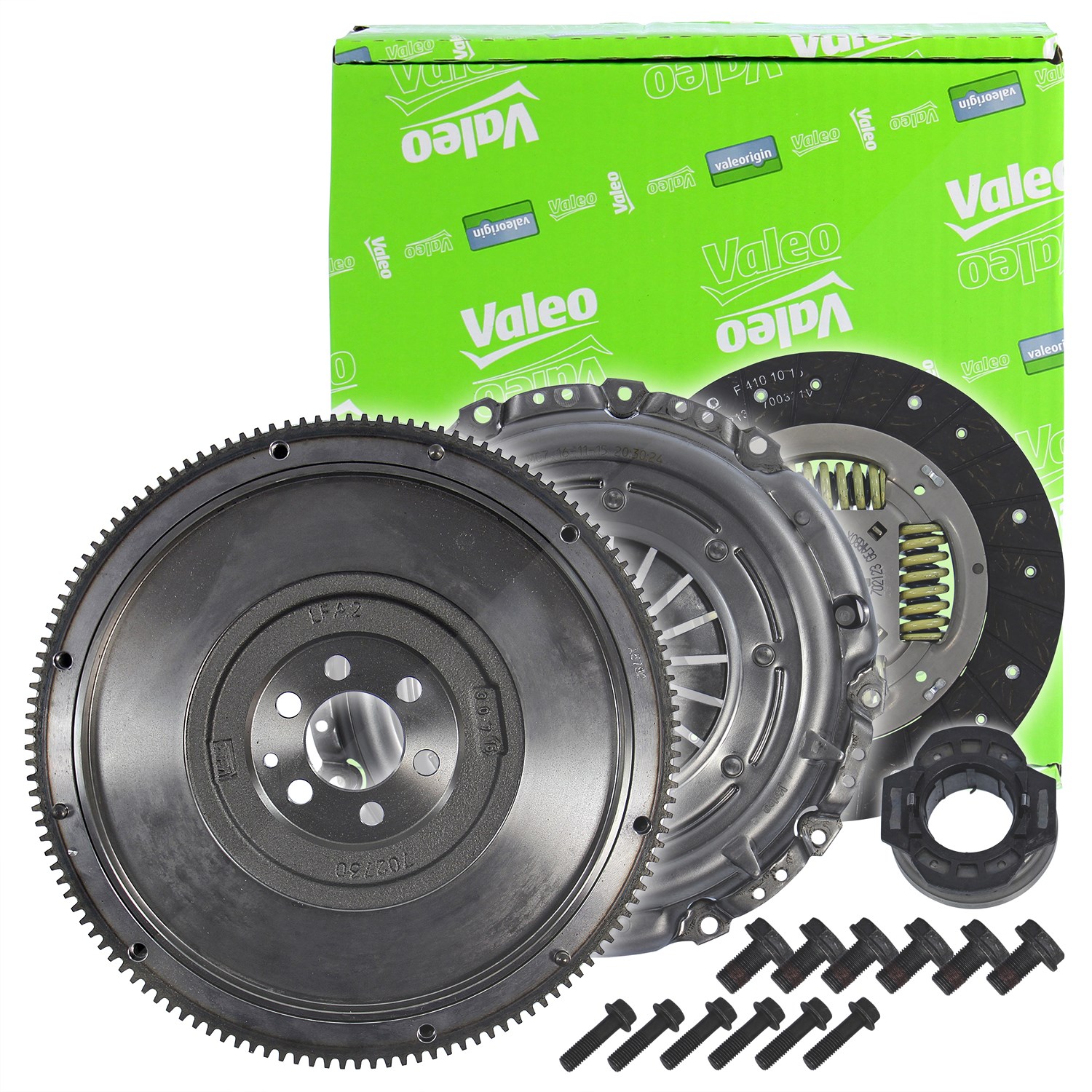 Valeo Schwungrad + Kupplungssatz [Hersteller-Nr. 835035] für Skoda, Audi, Seat, VW