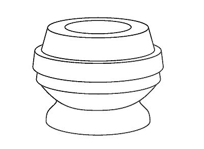 Kyb Staubschutzsatz, Stoßdämpfer [Hersteller-Nr. 910222] für Chevrolet, Vauxhall, Opel