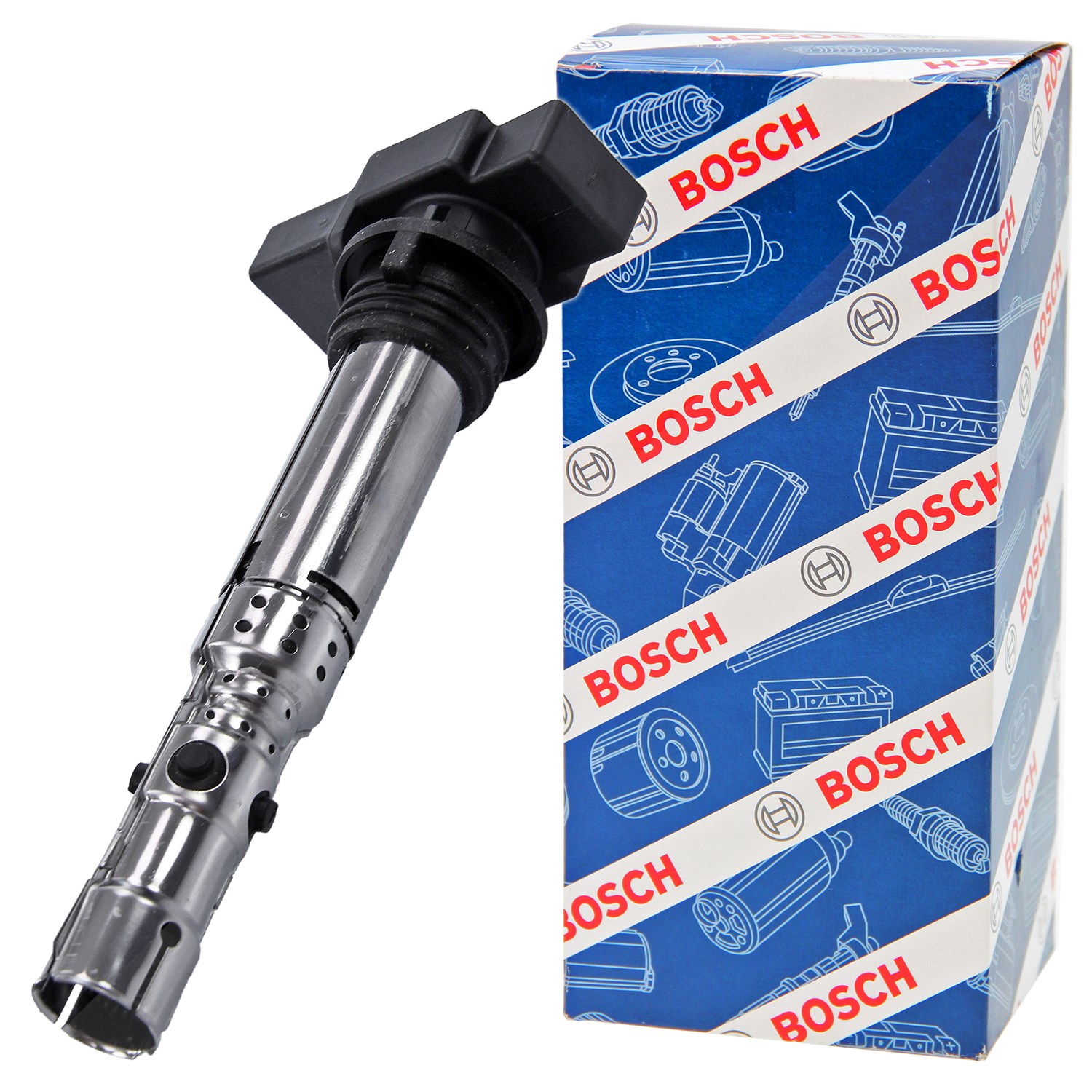 Bosch Zündspule [Hersteller-Nr. 0986221047] für Skoda, Seat, VW