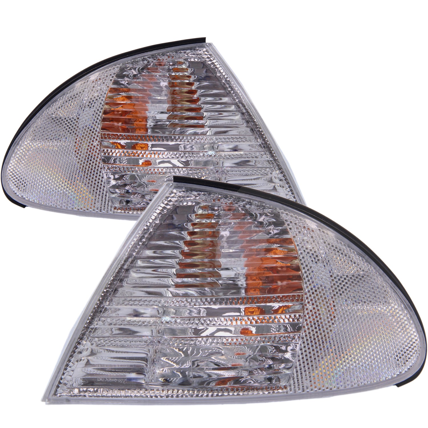 Bestprice 2x Blinkleuchte vorne weiß mit Lampenträger [Hersteller-Nr. 10427599] für BMW