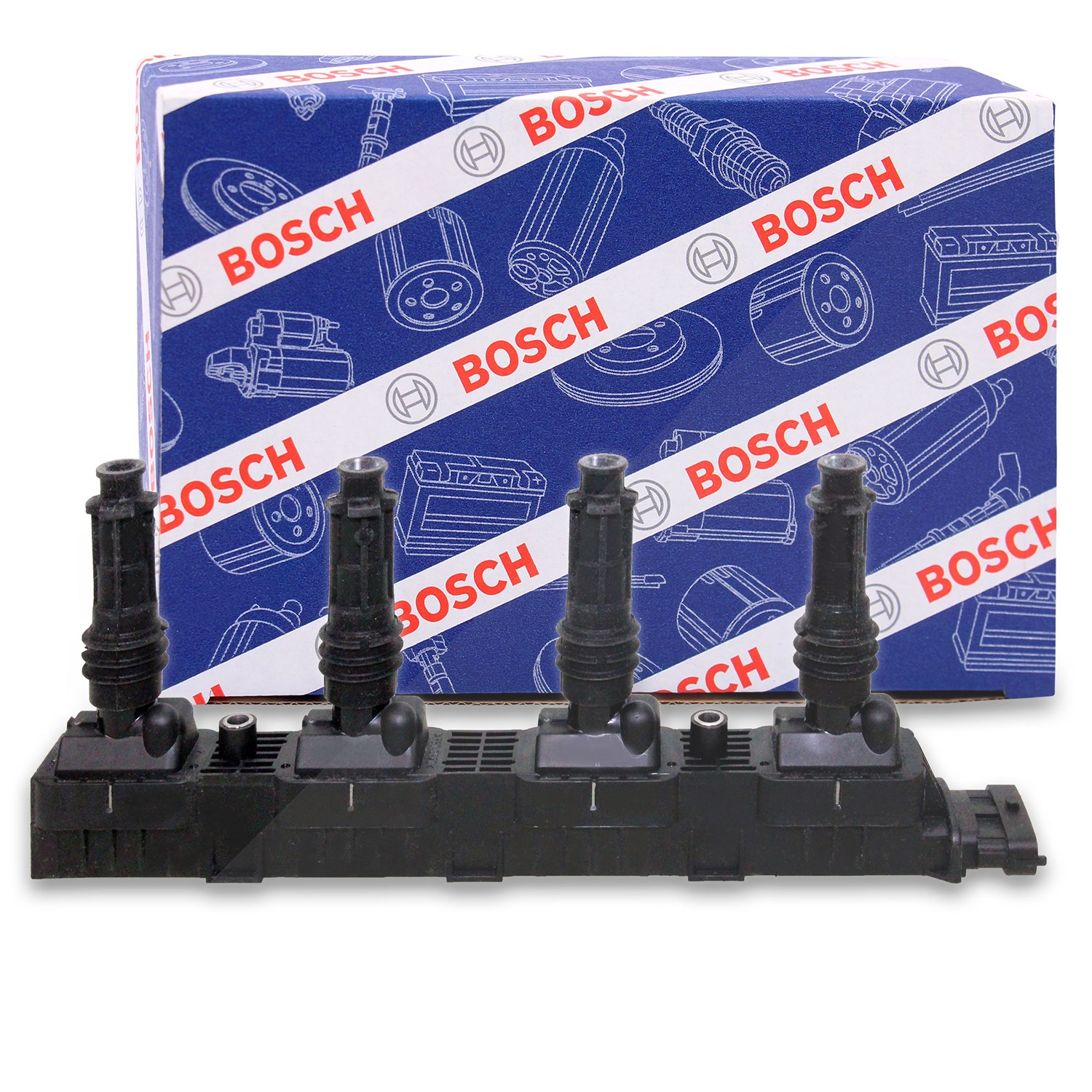 Bosch Zündspuleneinheit [Hersteller-Nr. 0221503472] für Vauxhall, Suzuki, Opel