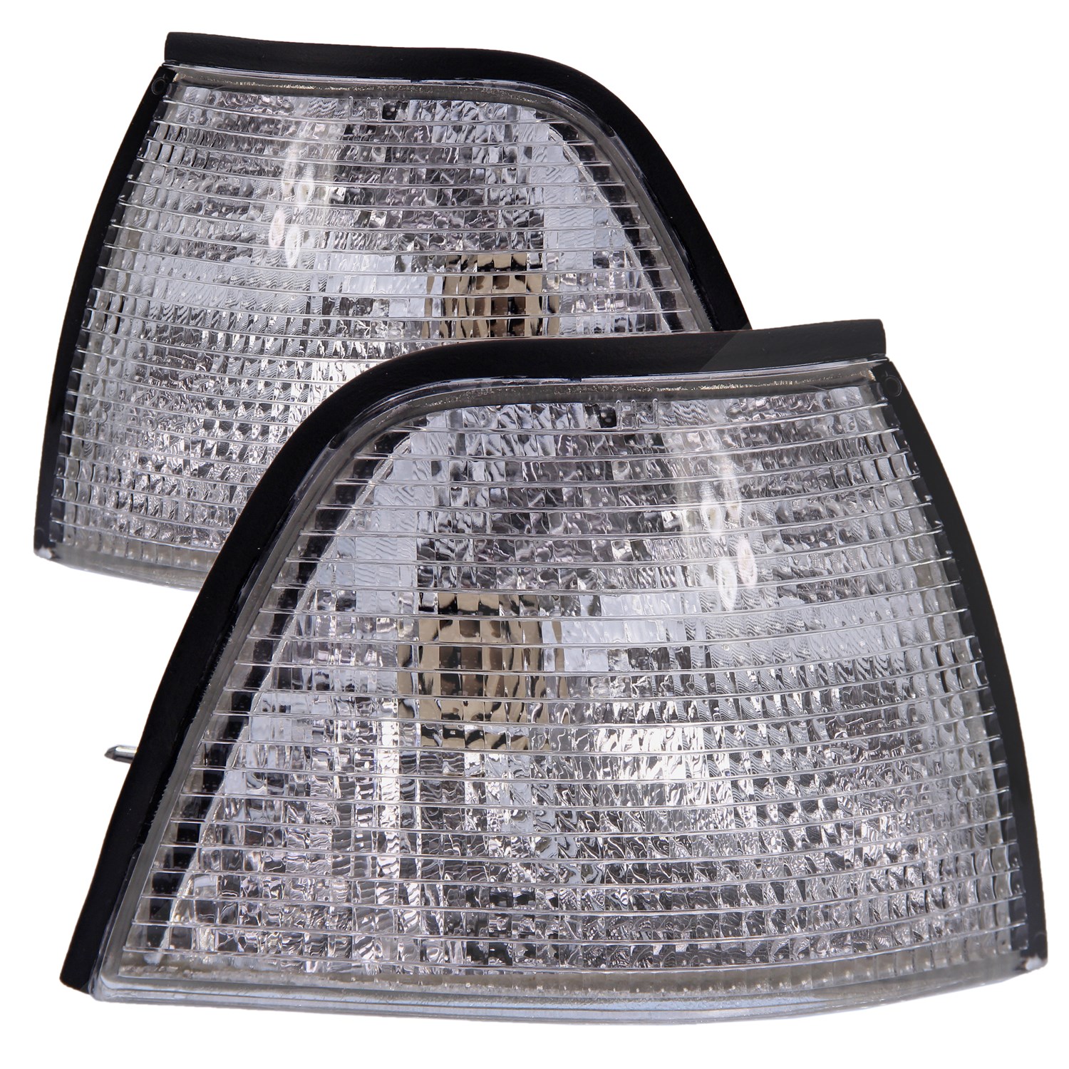 Bestprice 2x Blinkleuchte weiß mit Lampenträger [Hersteller-Nr. 10427619] für BMW