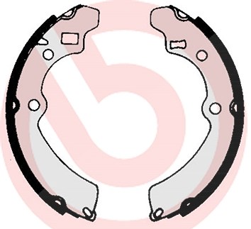 Brembo Bremsbackensatz [Hersteller-Nr. S79512] für Suzuki