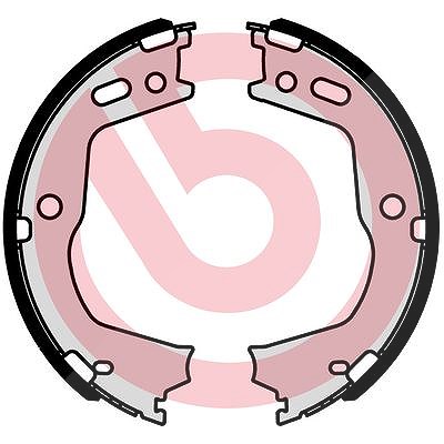Brembo Bremsbackensatz, Feststellbremse [Hersteller-Nr. S30541] für Hyundai