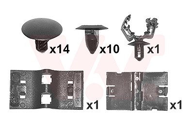 Van Wezel Montagesatz, Motorhaube [Hersteller-Nr. 4407797] für Renault