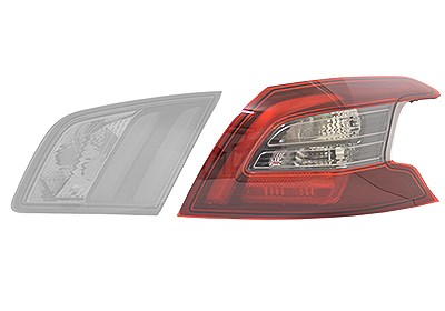 Van Wezel Heckleuchte [Hersteller-Nr. 4088932] für Peugeot