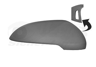 Van Wezel Abdeckung, Außenspiegel [Hersteller-Nr. 5742846] für VW