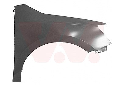 Van Wezel Kotflügel [Hersteller-Nr. 7629658] für Skoda