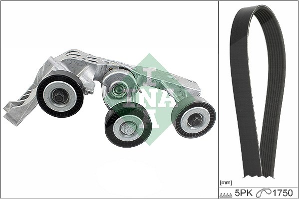 Schaeffler Ina Keilrippenriemensatz [Hersteller-Nr. 529008110] für Mercedes-Benz