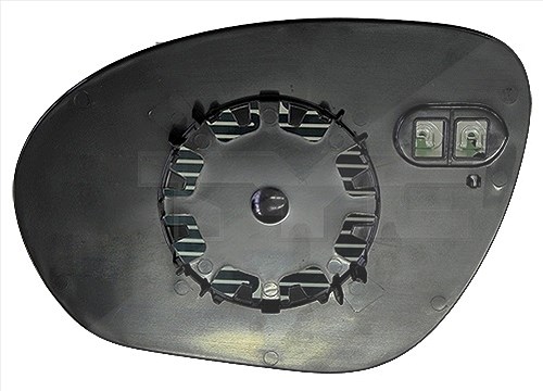 Tyc Spiegelglas, Außenspiegel [Hersteller-Nr. 324-0044-1] für Nissan