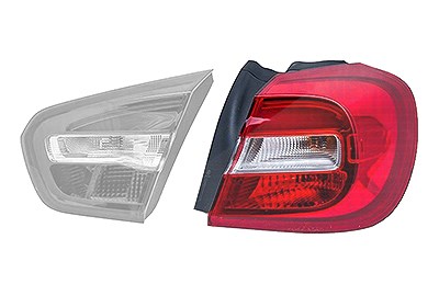 Van Wezel Heckleuchte [Hersteller-Nr. 2930932] für Mercedes-Benz