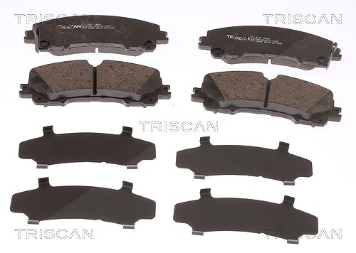 Triscan Bremsbelagsatz, Scheibenbremse [Hersteller-Nr. 811014066] für Infiniti, Renault, Nissan