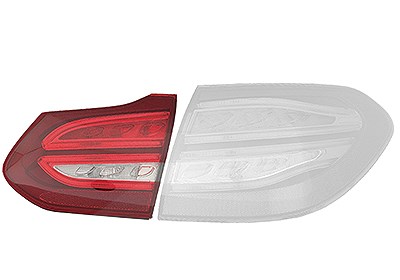 Van Wezel Heckleuchte [Hersteller-Nr. 2925928U] für Mercedes-Benz
