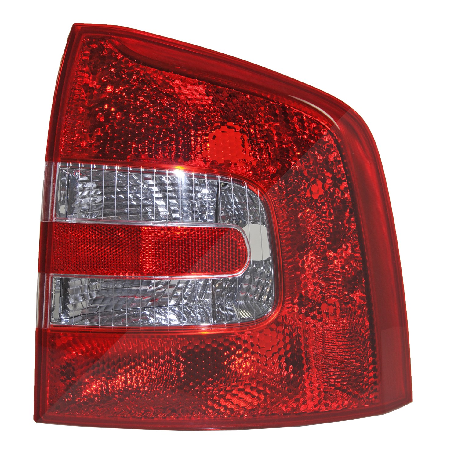 Bestprice Heckleuchte, Blinker weiß, ohne Lampenträger [Hersteller-Nr. 31476858] für Skoda