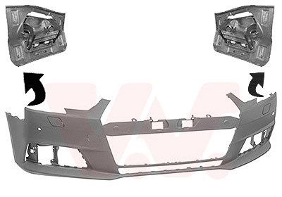 Van Wezel Stoßfänger [Hersteller-Nr. 0346578] für Audi
