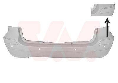 Van Wezel Stoßfänger [Hersteller-Nr. 3045547] für Mercedes-Benz