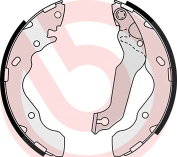 Brembo Bremsbackensatz [Hersteller-Nr. S30511] für Hyundai
