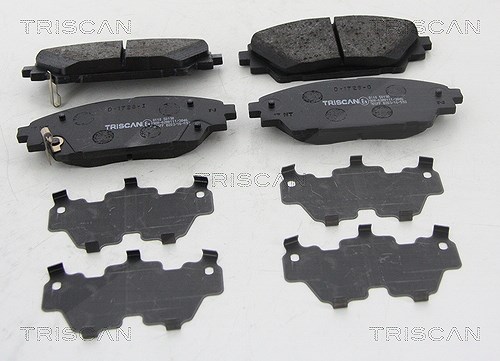Triscan Bremsbelagsatz, Scheibenbremse [Hersteller-Nr. 811050190] für Mazda