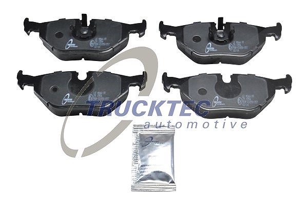 Trucktec Automotive Bremsbelagsatz, Scheibenbremse [Hersteller-Nr. 08.35.007] für BMW
