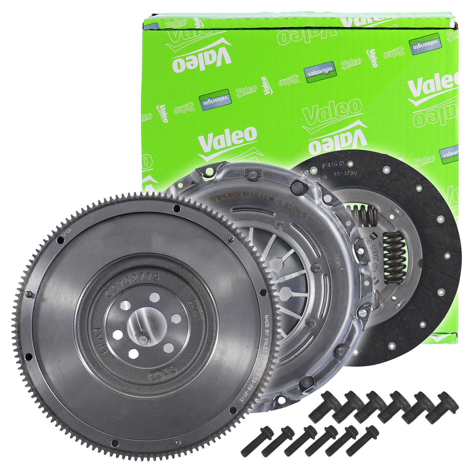 Valeo Kupplungssatz [Hersteller-Nr. 835050] für Audi, Seat, Ford, Skoda, VW