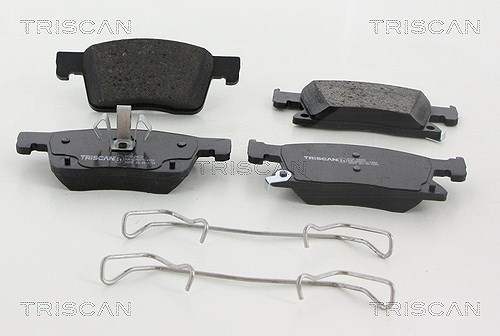 Triscan Bremsbeläge vorne (Satz) [Hersteller-Nr. 811024050] für Opel, Vauxhall