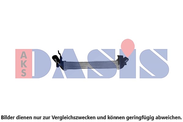 Aks Dasis Ladeluftkühler [Hersteller-Nr. 187045N] für Renault