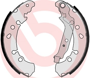 Brembo Bremsbackensatz [Hersteller-Nr. S83513] für Toyota, Daihatsu
