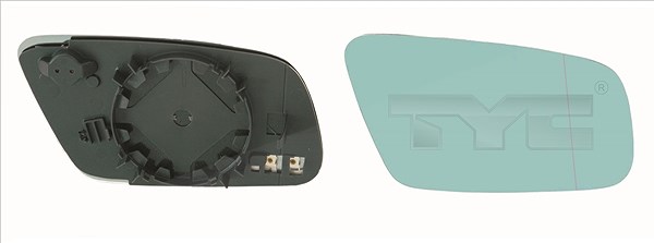 Tyc Spiegelglas, Außenspiegel [Hersteller-Nr. 302-0087-1] für Audi