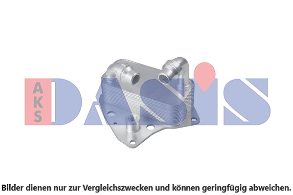 Aks Dasis Ölkühler, Motoröl [Hersteller-Nr. 156034N] für Opel, Fiat, Alfa Romeo, Lancia
