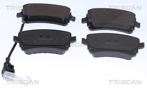 Triscan Bremsbelagsatz, Scheibenbremse [Hersteller-Nr. 811010985] für Jeep, Fiat