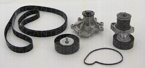 Triscan Wasserpumpe + Keilrippenriemensatz [Hersteller-Nr. 8642230504] für Mercedes-Benz