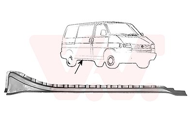 Van Wezel Tür, Karosserie [Hersteller-Nr. 5874124] für VW