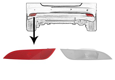 Van Wezel Rückstrahler [Hersteller-Nr. 1947929] für Ford