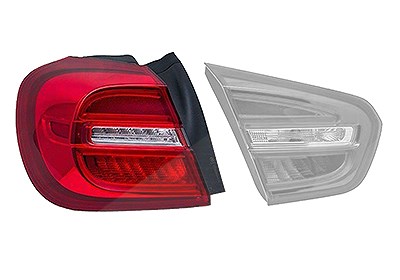 Van Wezel Heckleuchte [Hersteller-Nr. 2930925] für Mercedes-Benz