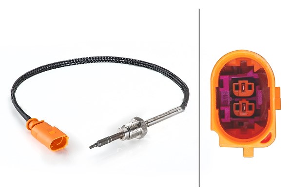 Hella Sensor, Abgastemperatur [Hersteller-Nr. 6PT014494-321] für VW, Audi