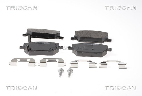 Triscan Bremsbelagsatz, Scheibenbremse [Hersteller-Nr. 811010793] für Fiat, Jeep