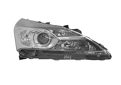 Van Wezel Hauptscheinwerfer [Hersteller-Nr. 5493962U] für Toyota