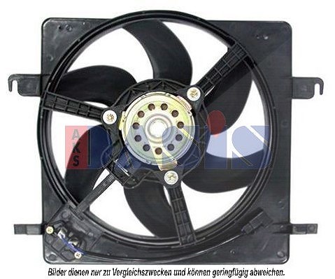Aks Dasis Lüfter, Motorkühlung [Hersteller-Nr. 098067N] für Ford