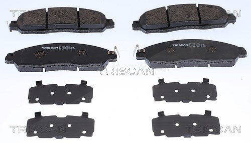 Triscan Bremsbelagsatz, Scheibenbremse [Hersteller-Nr. 811014067] für Renault, Nissan