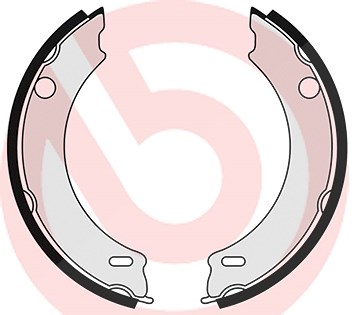 Brembo Bremsbackensatz, Feststellbremse [Hersteller-Nr. S86508] für Volvo