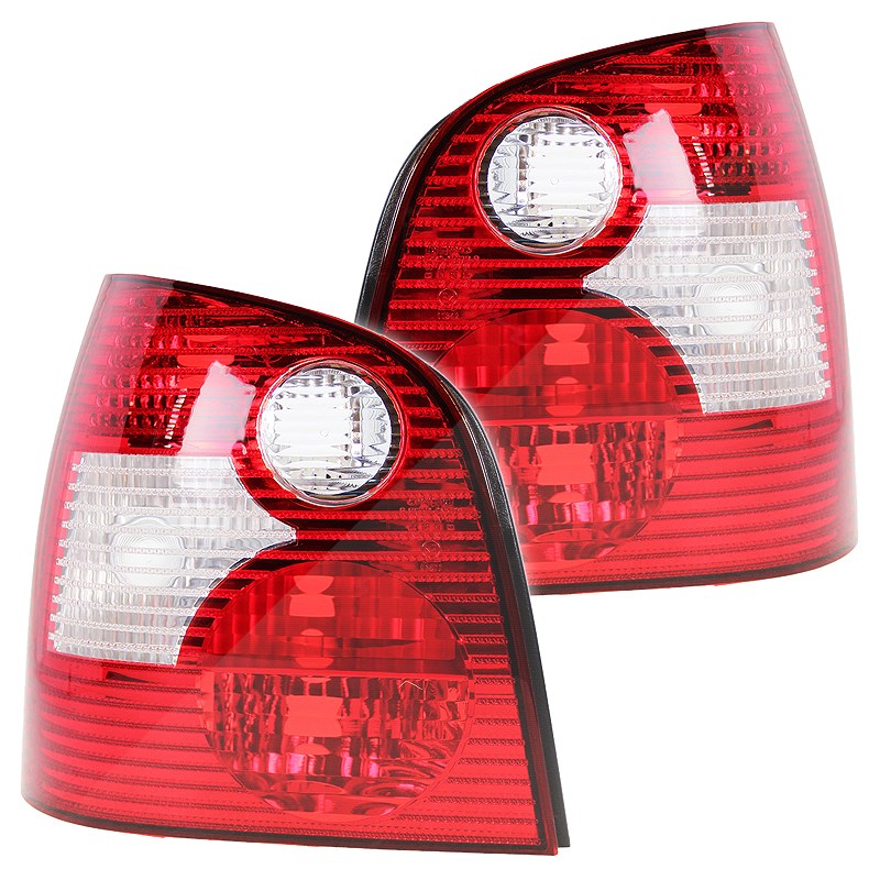Bestprice 2x Heckleuchte Blinker weiß ohne Lampenträger [Hersteller-Nr. 10427701] für VW