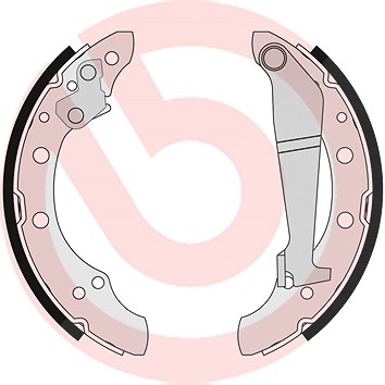Brembo Bremsbackensatz [Hersteller-Nr. S85508] für Seat, Skoda, Audi, VW