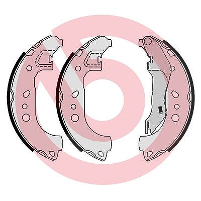 Brembo Bremsbackensatz [Hersteller-Nr. S85543] für Skoda, Seat