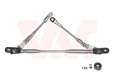 Van Wezel Wischergestänge ohne Motor [Hersteller-Nr. 1709230] für Fiat