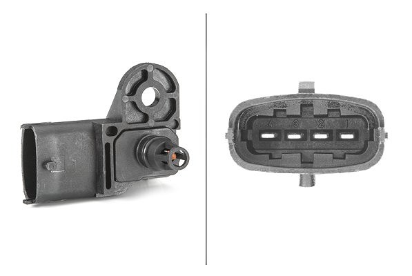 Hella Sensor, Ladedruck [Hersteller-Nr. 6PP013112-251] für Volvo