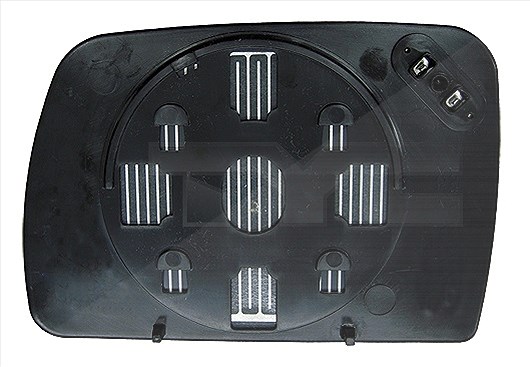 Tyc Spiegelglas, Außenspiegel [Hersteller-Nr. 303-0125-1] für BMW