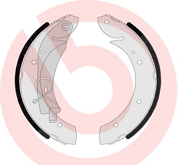 Brembo Bremsbackensatz [Hersteller-Nr. S61524] für Proton, Citroën, Peugeot