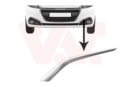 Van Wezel Blende, Stoßfänger [Hersteller-Nr. 4035581] für Peugeot