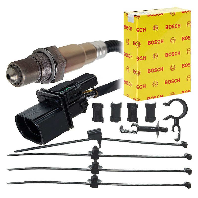 Bosch Lambdasonde [Hersteller-Nr. 0258007357] für VW, Seat, Ford, Audi, Skoda